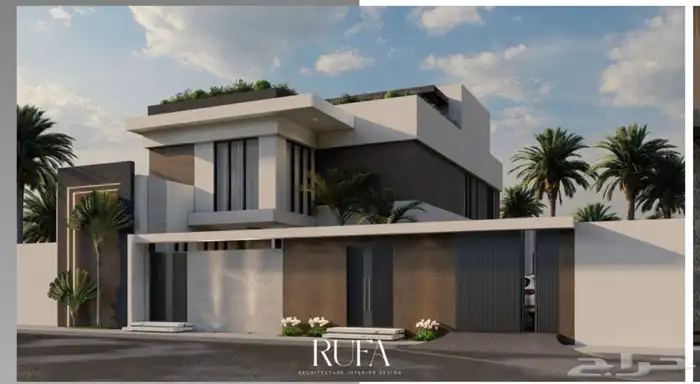 تصميم واجهات خارجية فخمة   للفلل والمنازل   أسعار مميزة 1