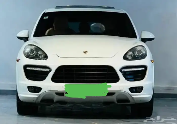 شبك صدام امامي بورش كايين تبي GTS سلندر 8 موديل 2014 3