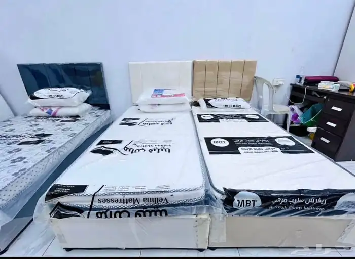 brand new single beds with mattress 14