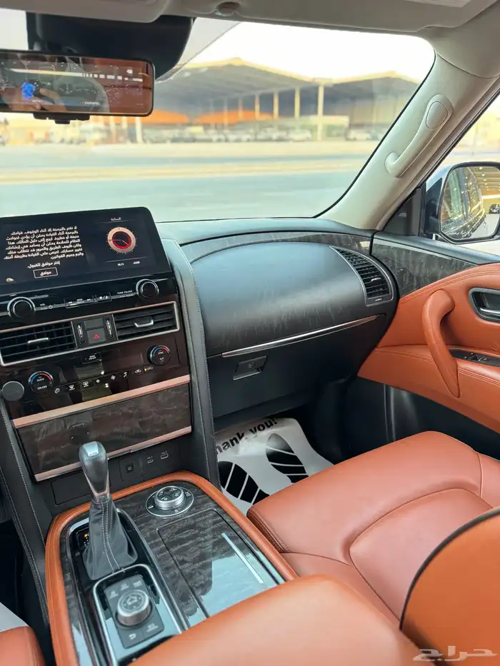 للبيع نيسان باترول 2023 تيتانيوم سعودي بحالة الوكاله 9