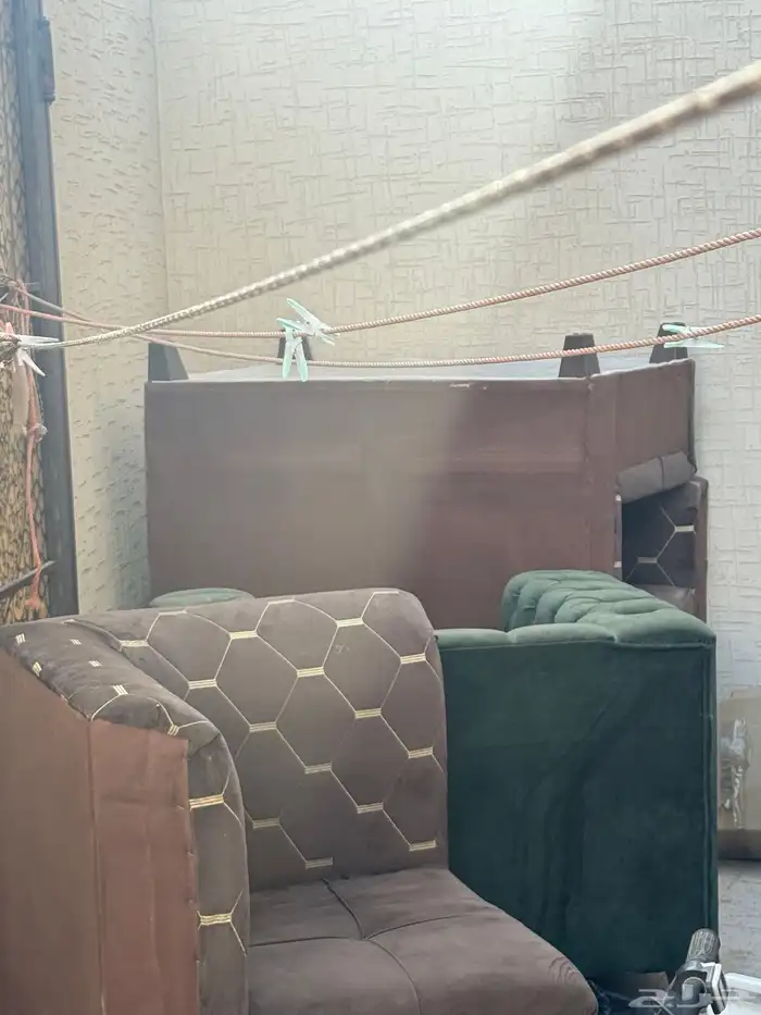 كنب للبيع مجلس حريم 4 5 وصاله 5قطع 3