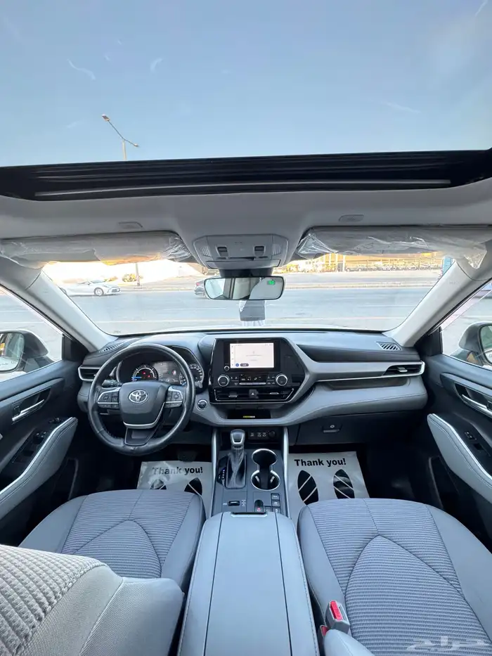 للبيع تويوتا هايلاندر 2023 نص فل - هايبرد - بحالة الوكاله 10