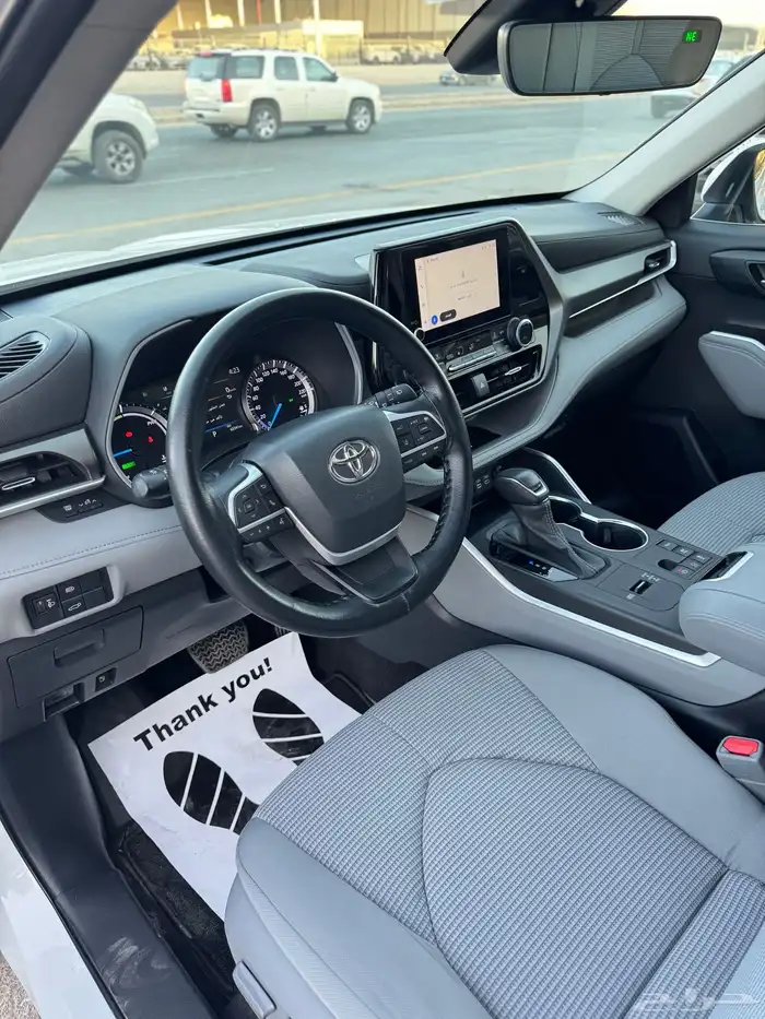 للبيع تويوتا هايلاندر 2023 نص فل - هايبرد - بحالة الوكاله 11