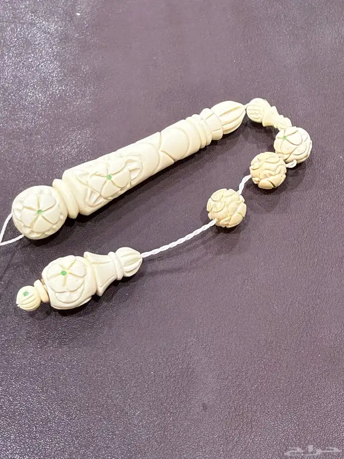 سبحة عاج فيل   حجم جامبو فخم جدا  (نادرة) 1