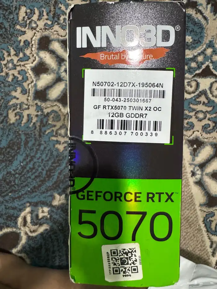 كرت شاشة قوي RTX 5070 جدديد 3