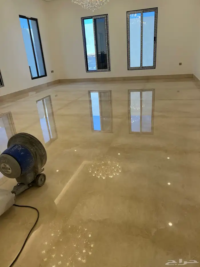 جلي وتلميع الرخام بالكريستال 4