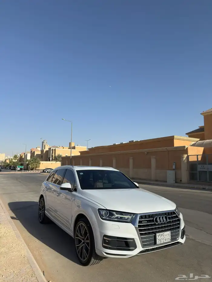 اودي Q7 2018 أبيض ممشى 137 الف 7