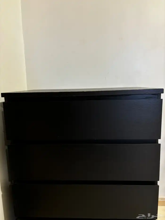 دروج ايكيا لونه اسود أربع ادراج 0