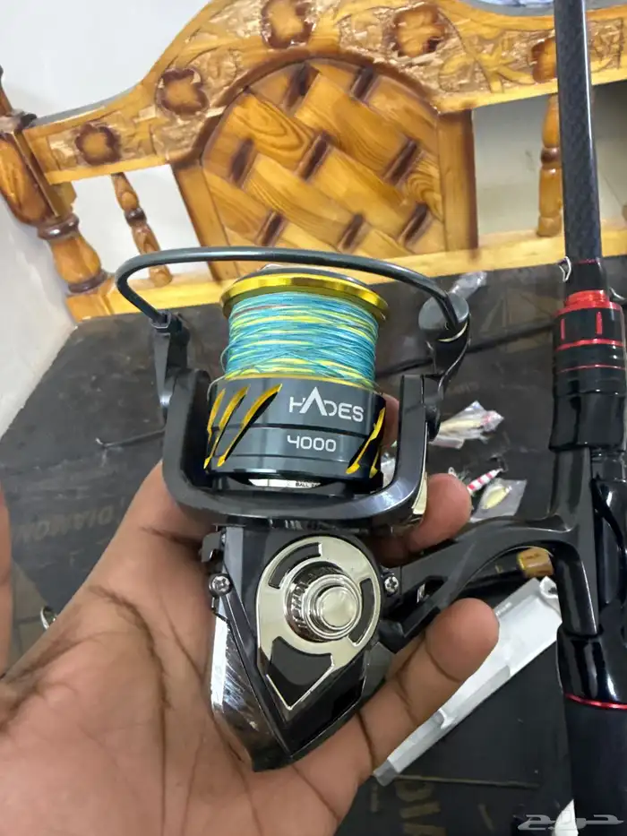 قصبه كاسنق صيد سمك و مكينه 4000 الف 4