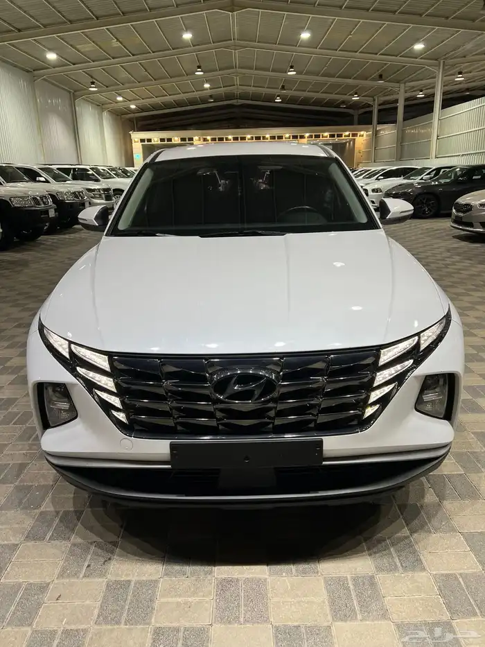 توسان 2021 ابيض بطاقة جمركية 1