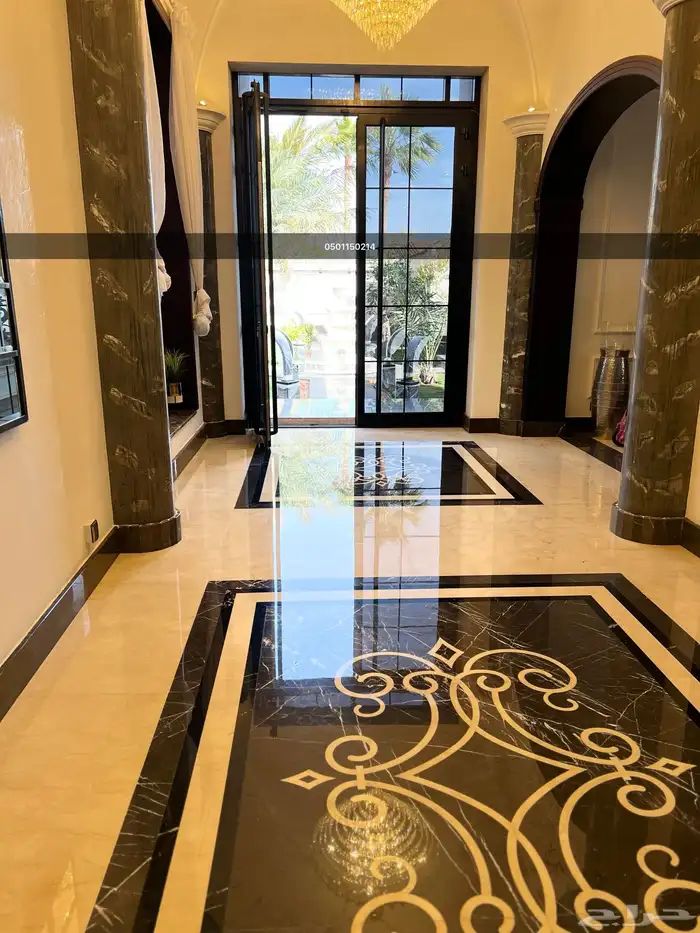 جلي وتلميع الرخام بالكريستال 1