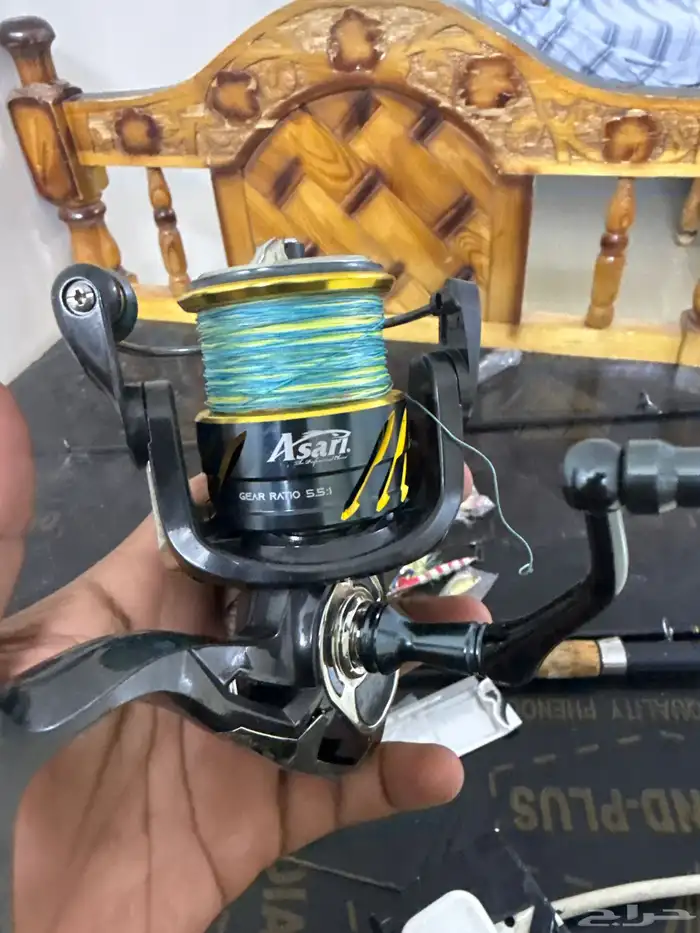 قصبه كاسنق صيد سمك و مكينه 4000 الف 5