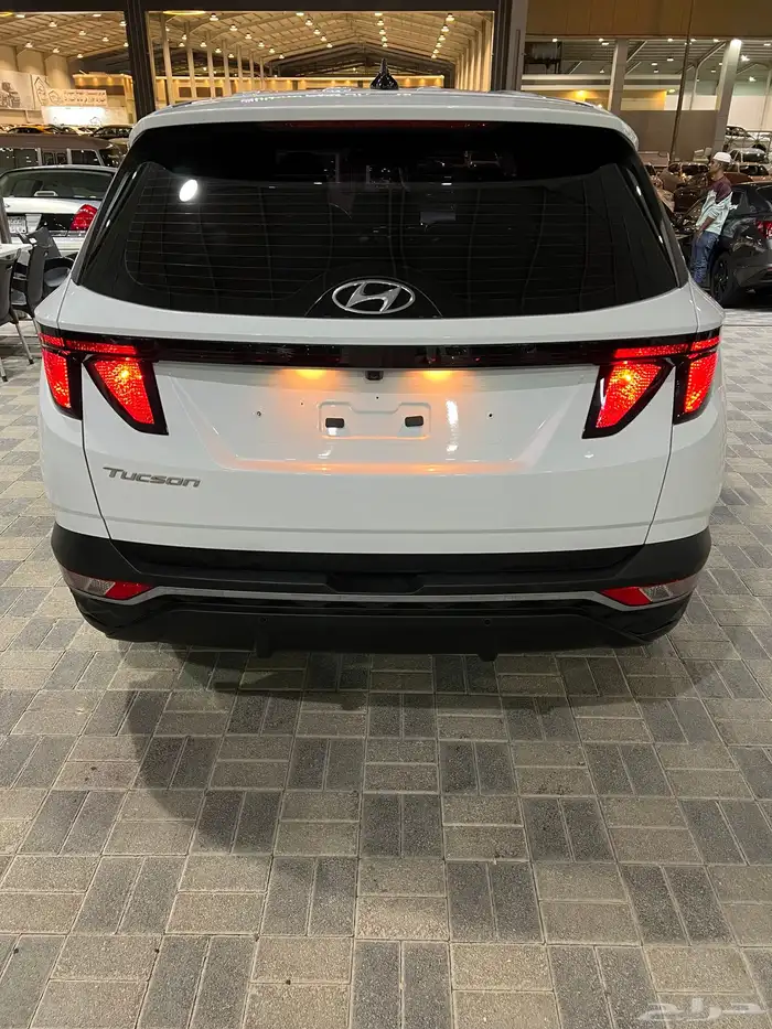 توسان 2021 ابيض بطاقة جمركية 4