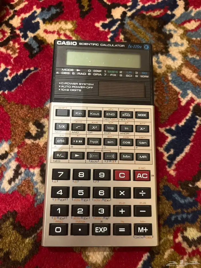 حاسبة كاسيو قديمه تراثيه 0
