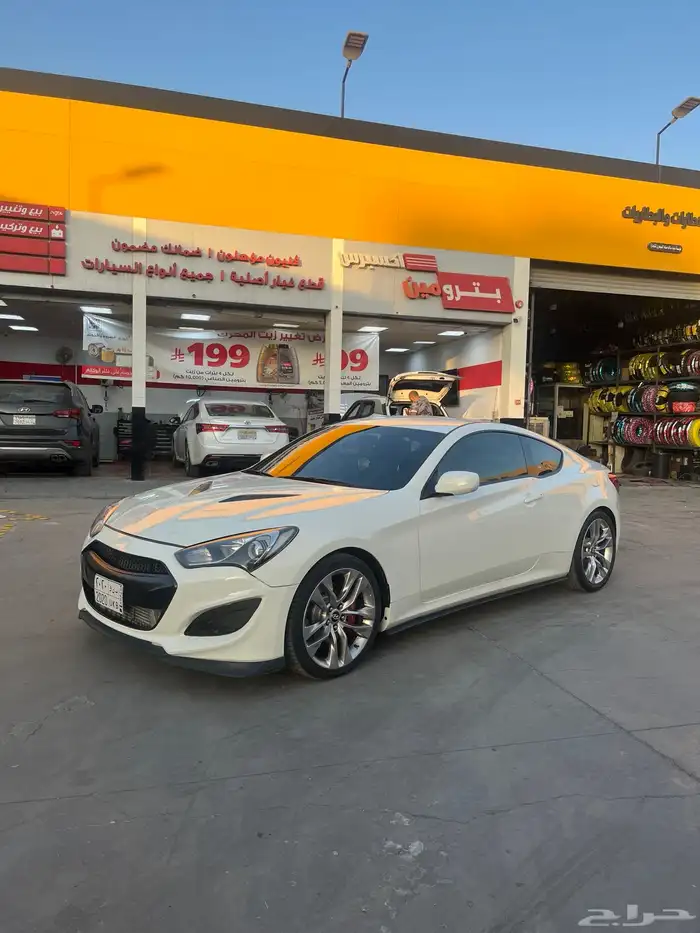 جينسيس كوبيه 4 سلندر تيربو قير عادي 2012 الحد 40 الف 0