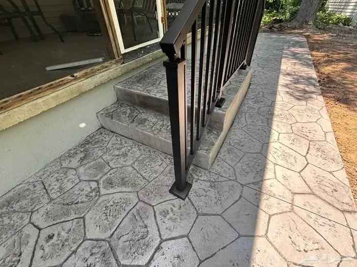 Concrete Pouring Decorative Pouring 7