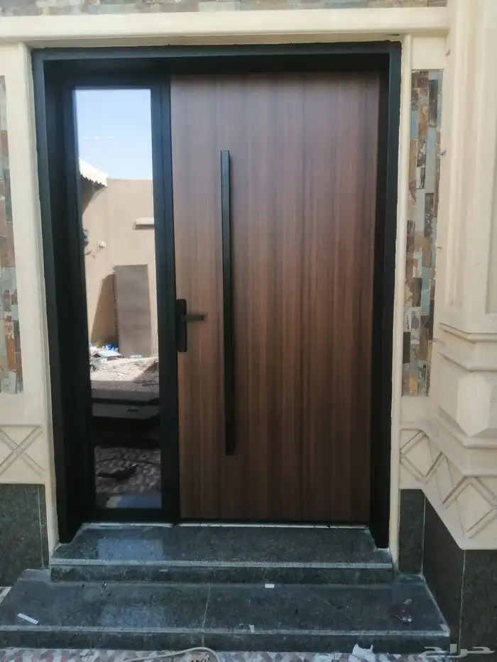 ابواب  ليدنج ابواب حديد ابواب المنيوم شبابي  مطلات 4