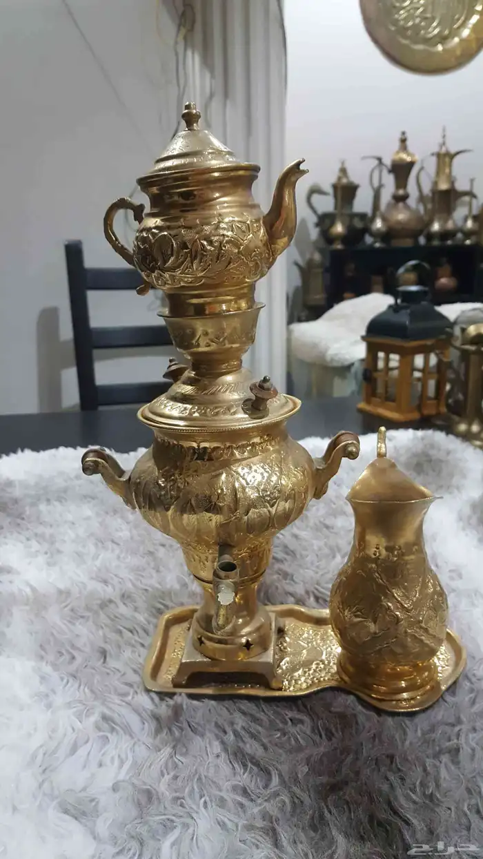 نحاسيات دلل لوحة مباخر فازات اسعار للك قطعه سعر 8