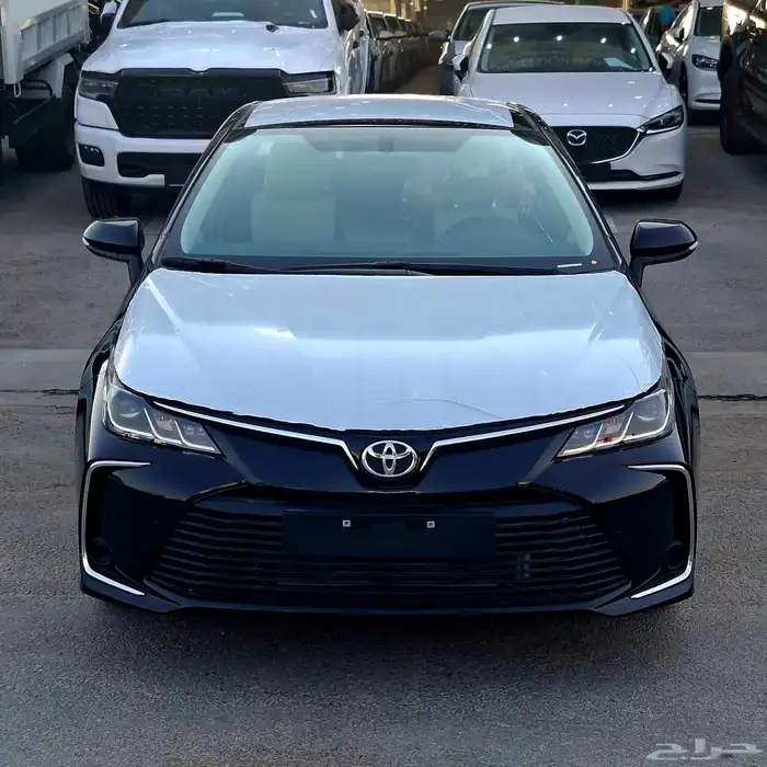 كورولا 2025 مطور مكينه 2.0 اسود السعر 76500 شامل الضريبة 1