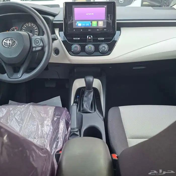 كورولا 2025 فتحه بصمه مكينه 2.0 السعر 84500 الف شامل الضريبة 19