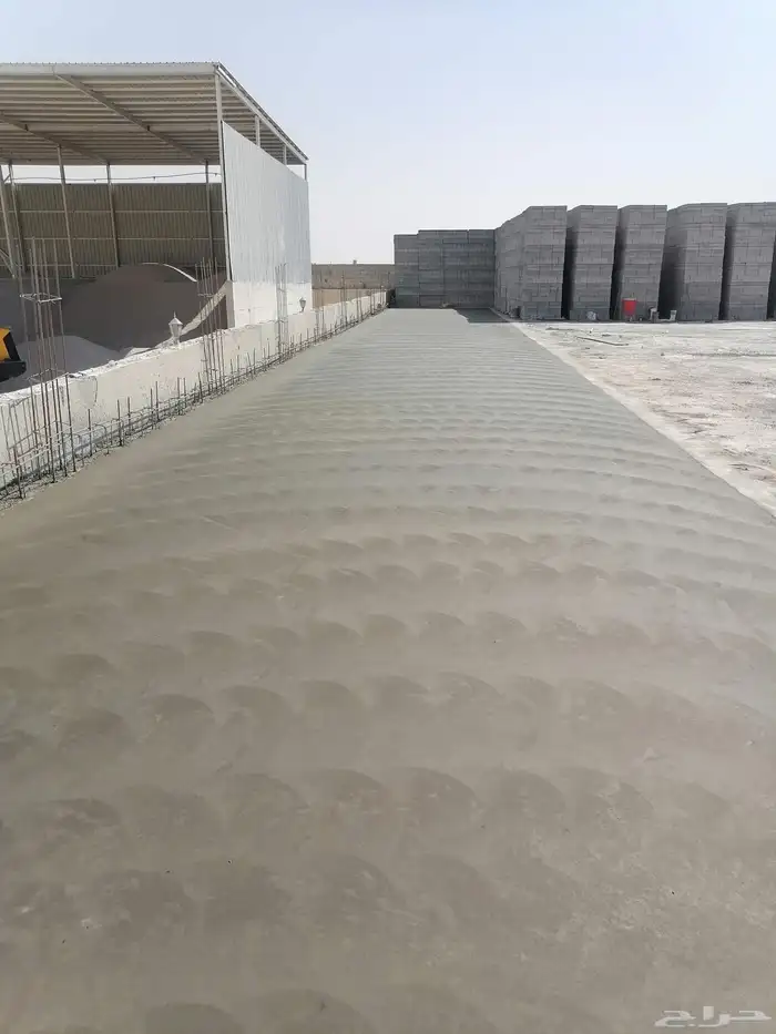 صبة ميزانيه صبة مروحة صبة محطة عمارة مستودعات 3