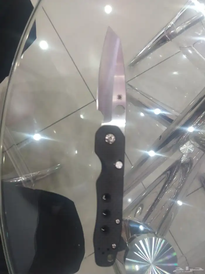 سكين اصلي كاربون فايبر من شركة سبايدر للبيع 4