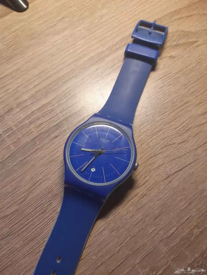 ساعة اصلية نظيفة من شركة swatch السويسرية 0