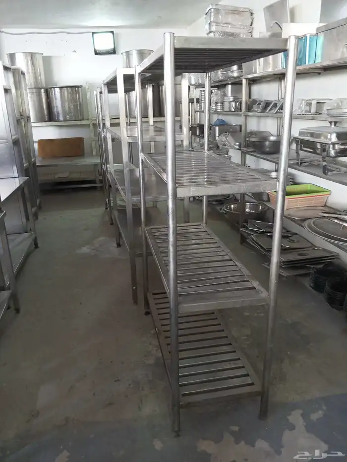 رفوف استيل اربعه رف 1