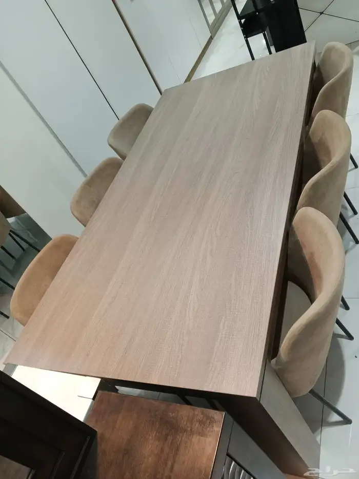 سفره طعام طاوله طعام سته كرسي 2