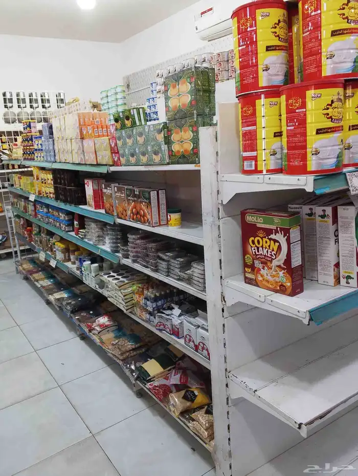 للبيع رفوف عرض وجهين 25 متر الصامل يتصل 0