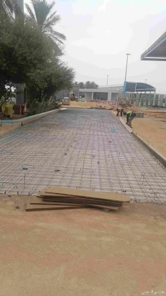 صبة ميزانيه صبة مروحة صبة محطة عمارة مستودعات 1