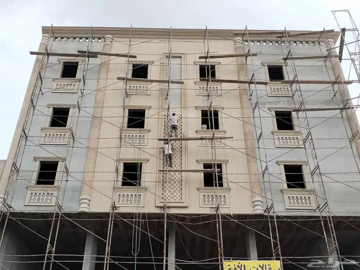 من بعض أعمالنا للفوم الحجري بديل الحجر وبدبل الجي ارسي 0