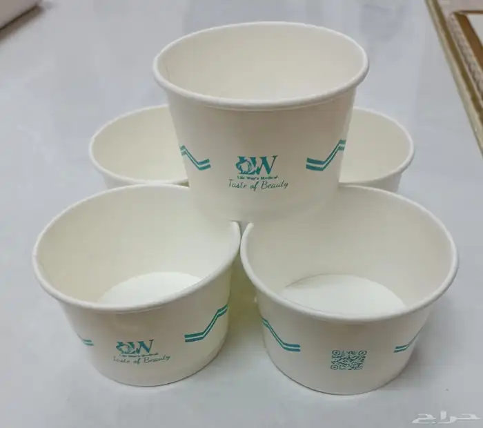 طباعة اكواب ورقية و علب نودلز اكواب بي بي بلاستك 5