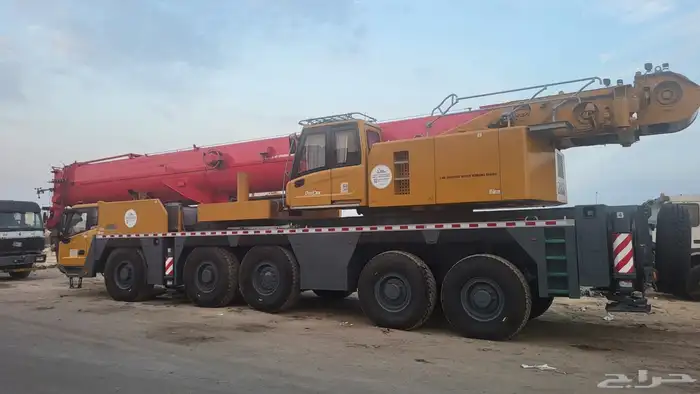 متوفر كرينات 100 طن و160 طن و300 طن للايجار اليومي والشهري 4