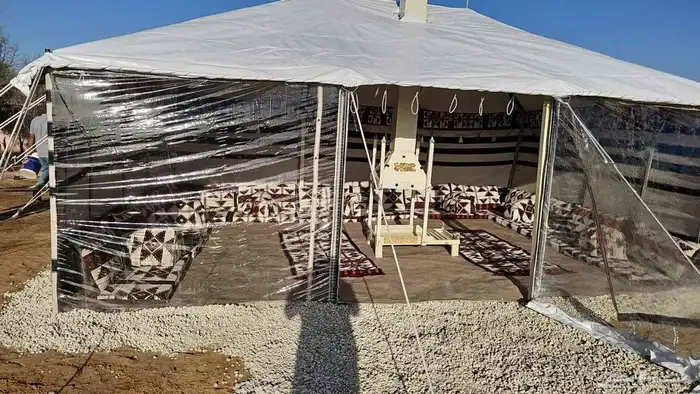 تجهيز مخيمات 4