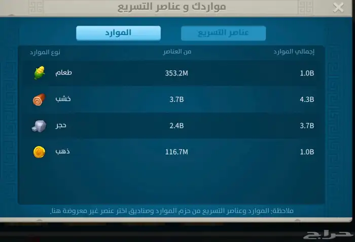 حساب رايز اوف كينجدوم 5