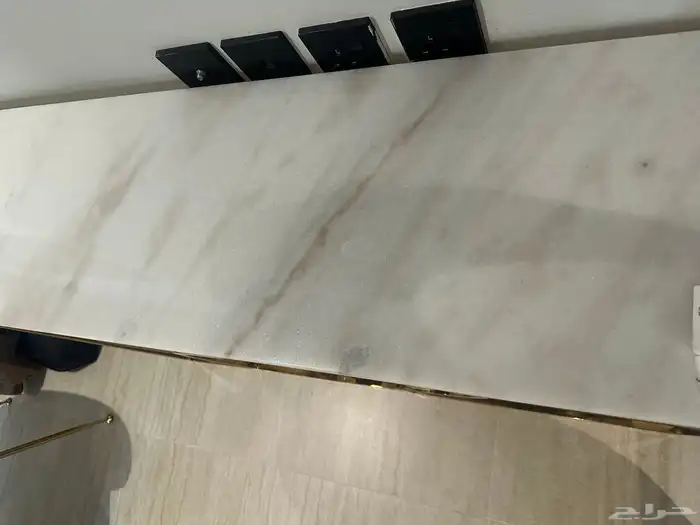 كونسول مدخل بسطح رخام و مراية حائط 2