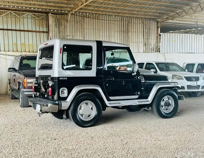 جيب مازدا ركستون كلاسيكي دبل الاستماره ساريه والفحص منتهي 1