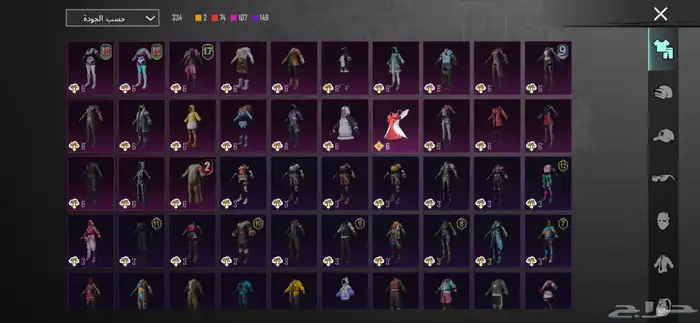 حساب ببجي للبيع 4