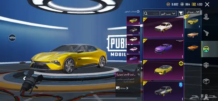 حساب ببجي فخم 6