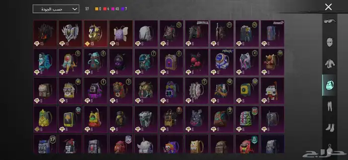 حساب ببجي للبيع 9