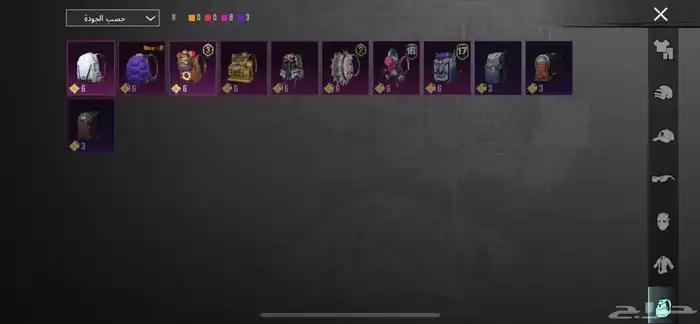 حساب ببجي مستوى 72 على سوم 13