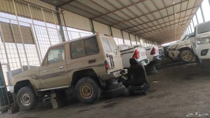 تشليح الحاير لجميع انواع القطع الغيار شاص جيب لاند كروزر 23 3