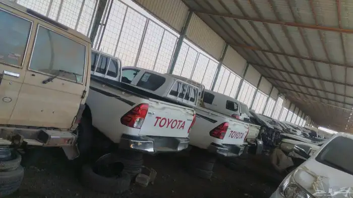 تشليح الحاير لجميع انواع القطع الغيار شاص جيب لاند كروزر 23 6