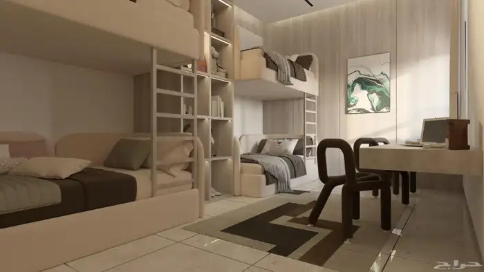 تصميم داخلي وديكور لغرفه اطفال بشكل مختلف 3