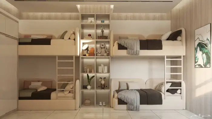 تصميم داخلي وديكور لغرفه اطفال بشكل مختلف 4