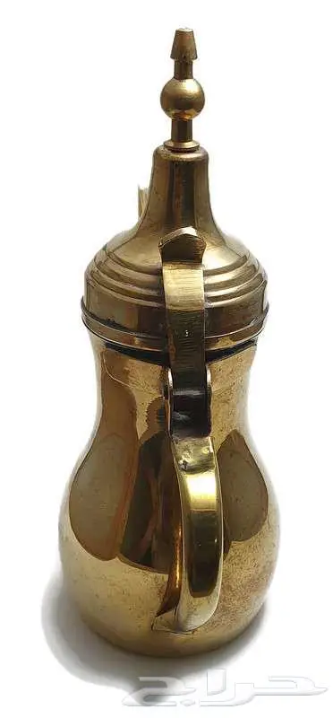 دلة قهوة عربي نحاس ثقيل   صناعة هندية 2