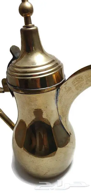 دلة قهوة عربي نحاس ثقيل   صناعة هندية 3