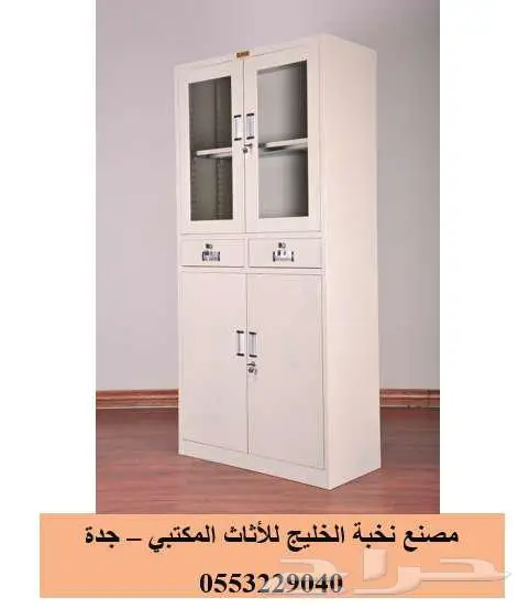 لوكرات ودواليب تخزين حديد وخشب 14