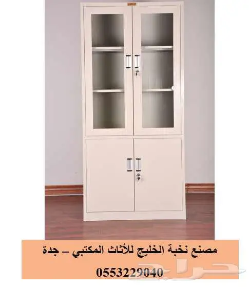 لوكرات ودواليب تخزين حديد وخشب 13